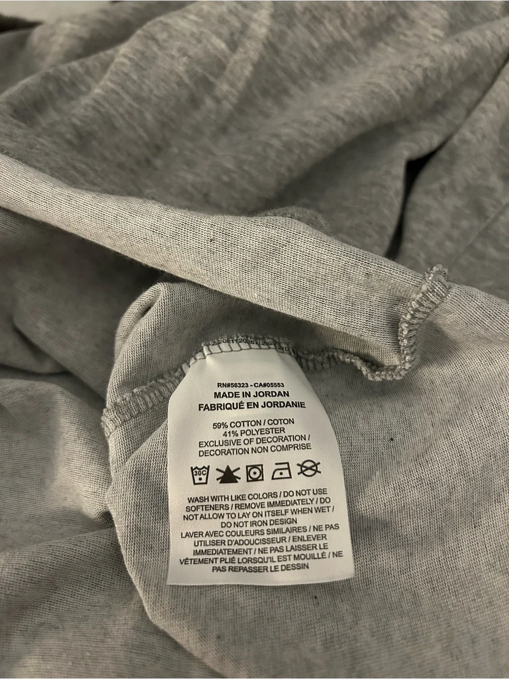 ✔️NIKE Mens The Nike Tee Heather Gray T-Shirt Dri-Fit Crew Neck - XL